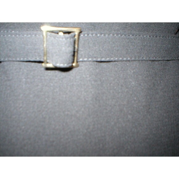 New Womens 8 NWT Belt Sleeveless Dress Black L'AGENCE Silk Blend Crepe Lined - Picture 7 of 12